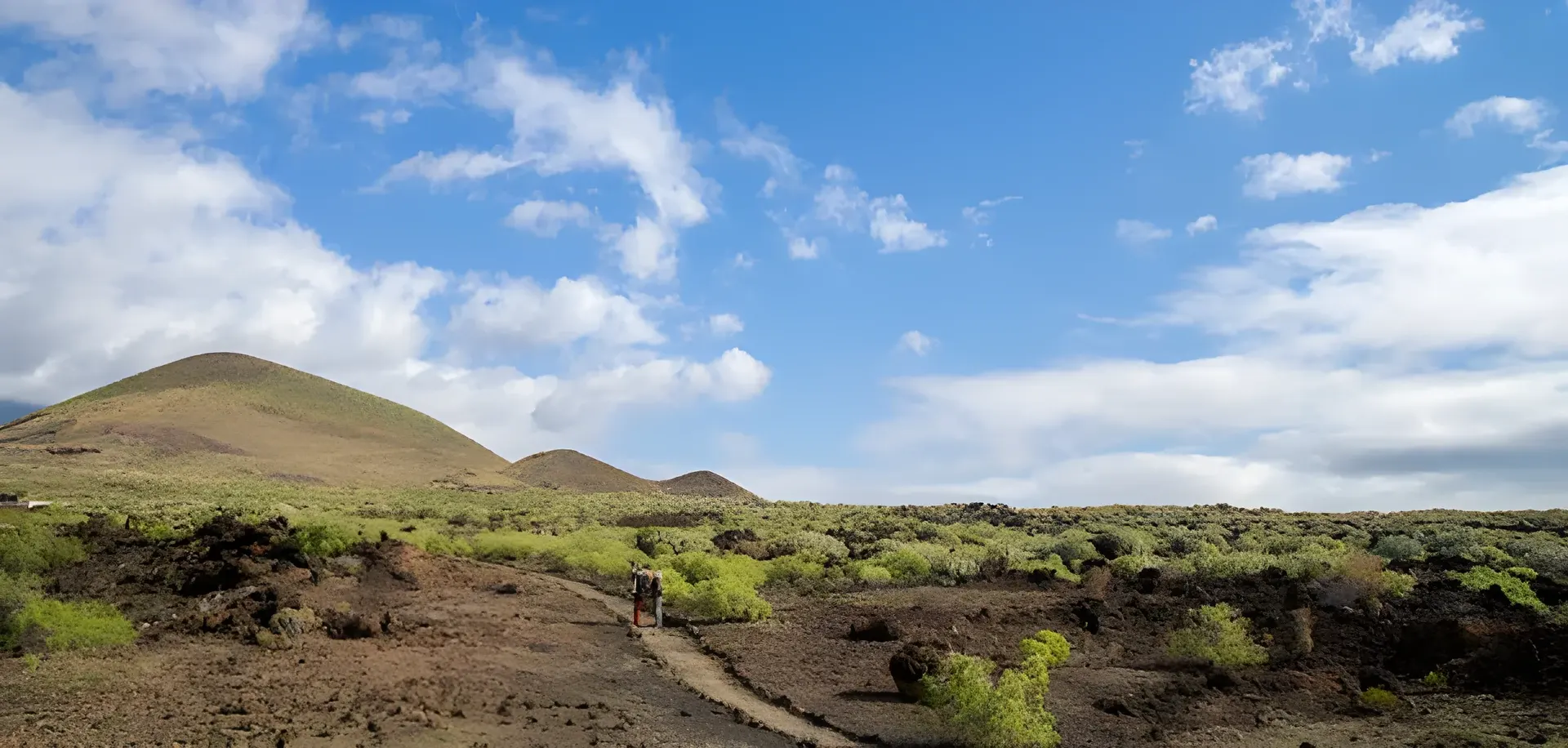 Paisaje volcánico del malpaís de Güímar